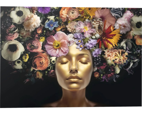 Decopanel Flower Lady 136x98 cm