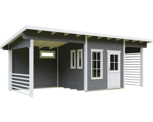 Gartenhaus mit Veranda aus Holz