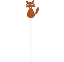 Gartenstecker Fuchs aus Metall