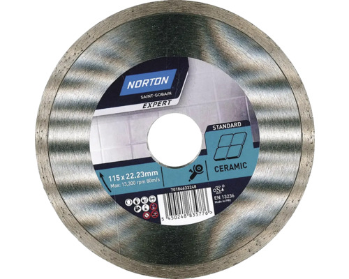 Norton Expert Diamanttrennscheibe Ceramic 115x22,23 mm