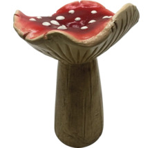Dekofigur Pilz Lafiora 22,5 x 23,6 x 31 cm rot