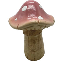 Dekofigur Pilz Lafiora 23,5 x 23 x 31,8 cm rot
