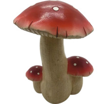 Dekorativer Fliegenpilz für den Garten