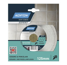 Norton Expert Diamanttrennscheibe Ceramic 125x22,23 mm