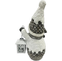 Dekofigur Schneemann mit Laterne