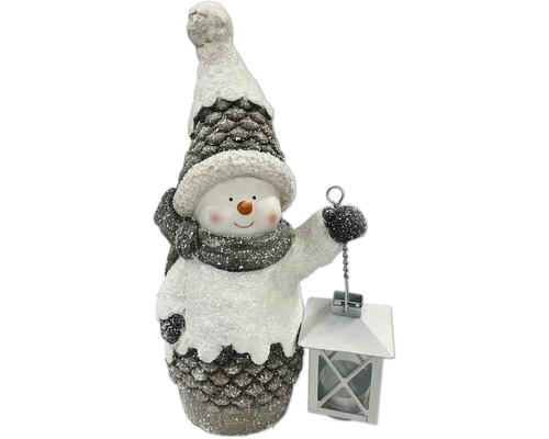 Weihnachts Türverkleidung 90x180cm - Schneemann & Laterne Design Für Haustür Dekoration