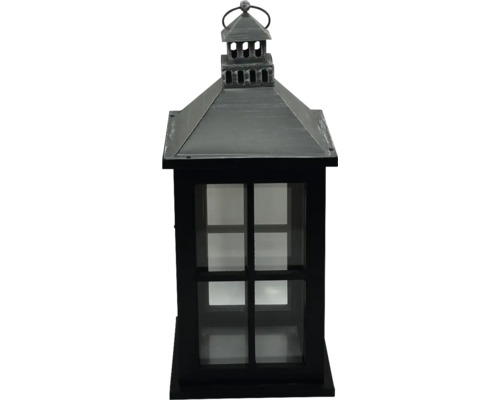 Dekorative Laterne mit Glaseinsätzen für den Innen- und Außenbereich