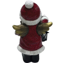 Weihnachtsfigur Engel mit Laterne für die Weihnachtsdekoration