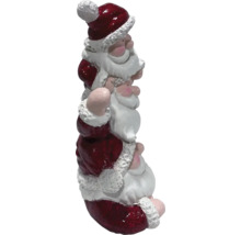 Dekorative Santa Claus Figur, gestapelt