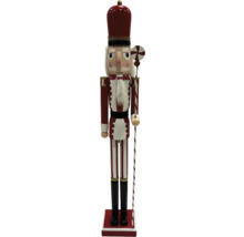 Dekorative Nussknackerfigur mit Süßigkeitenstab