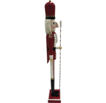 Nussknacker Figur aus Holz mit Stab