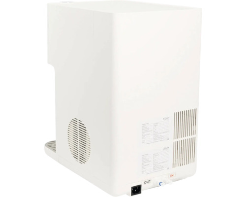 Weißer Wasserspender für den Innenbereich