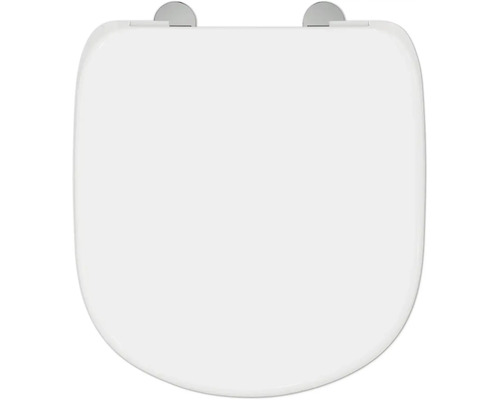 Ideal STANDARD WC-Sitz Eurovit Plus Kompakt weiß mit Absenkautomatik T679901 Toilettendeckel aus Kunststoff