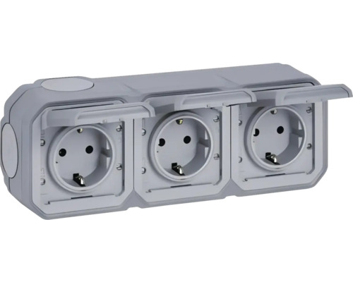 Steckdose Legrand Plexo 55 grau