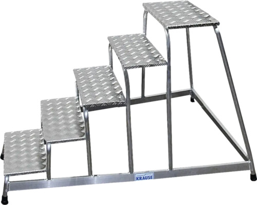 Montagetritt aus Aluminium 5 Stufen