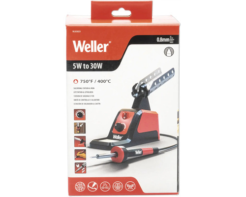 Weller Lötstation mit 5 bis 30 Watt Leistung im Karton