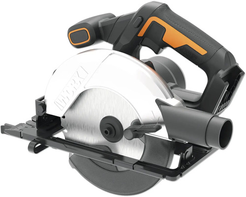 Akku-Kreissäge WORX 20 V WX526.9, ohne Akku und Ladegerät Kreissäge für Holzarbeiten