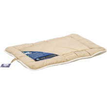 Schmutzmatte beeztees Nano Canvas Sleeper Cush 78 x 55 cm beige Mikrofaser, Microfaser