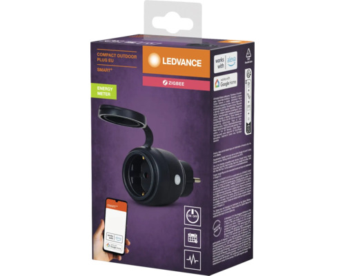 Ledvance Smart+ Kompakter Außenstecker EU in der Verpackung