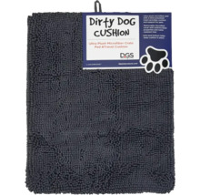 Schmutzmatte Dirty Dog Benchkissen 78 x 55 cm grau Mikrofaser, Microfaser