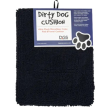 Schmutzmatte Dirty Dog Benchkissen 62 x 44 cm schwarz Mikrofaser, Microfaser
