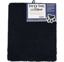 Schmutzmatte beeztees Dirty Dog Benchkissen78 x 55 cm schwarz Mikrofaser, Microfaser