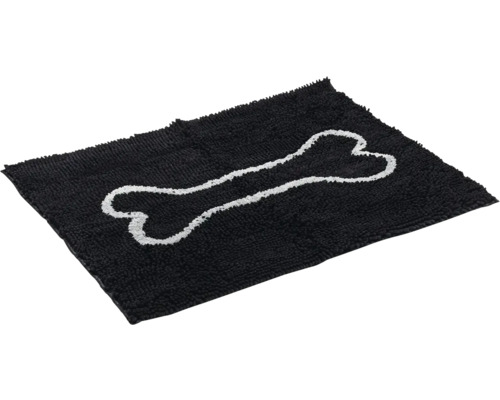 Schmutzmatte Dirty Dog Türmatte Pfote90 x 66 cm schwarz Mikrofaser, Microfaser Schmutzmatte Dirty Dog Türmatte Pfote90 x 66 cm schwarz Mikrofaser, Microfaser