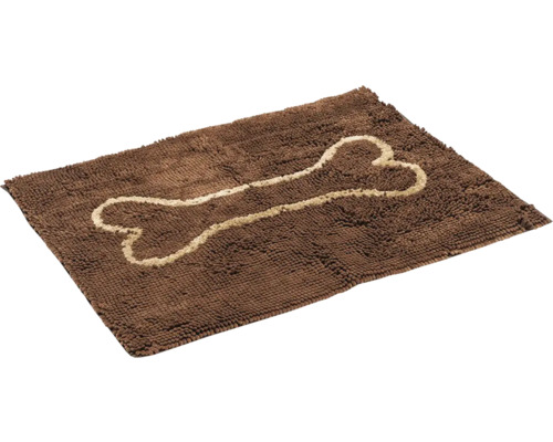Schmutzmatte Dirty Dog Türmatte Knochen90 x 66 cm braun Mikrofaser, Microfaser Schmutzmatte Dirty Dog Türmatte Knochen90 x 66 cm braun Mikrofaser, Microfaser