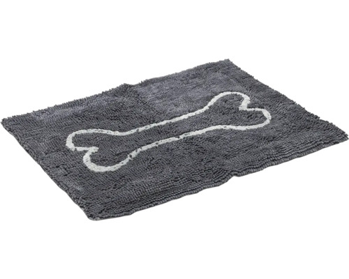 Schmutzmatte Dirty Dog Türmatte Knochen90 x 66 cm grau Mikrofaser, Microfaser Schmutzmatte Dirty Dog Türmatte Knochen90 x 66 cm grau Mikrofaser, Microfaser