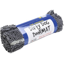 Schmutzmatte Dirty Dog Türmatte Knochen90 x 66 cm grau Mikrofaser, Microfaser