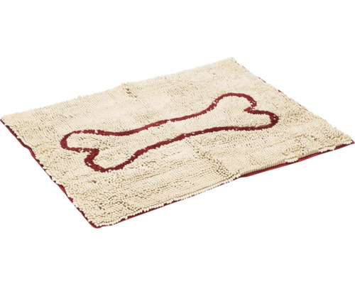 Schmutzmatte Dirty Dog Türmatte Knochne90 x 66 cm beige Mikrofaser, Microfaser Schmutzmatte Dirty Dog Türmatte Knochne90 x 66 cm beige Mikrofaser, Microfaser