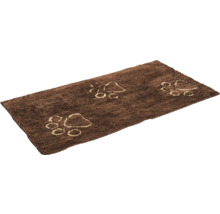 Schmutzmatte Dirty Dog Türmatte Runner Pfoten152 x 76 cm braun Mikrofaser, Microfaser