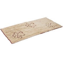 Schmutzmatte Dirty Dog Türmatte Runner Pfoten152 x 76 cm beige Mikrofaser, Microfaser