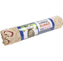 Schmutzmatte Dirty Dog Türmatte Runner Pfoten152 x 76 cm beige Mikrofaser, Microfaser