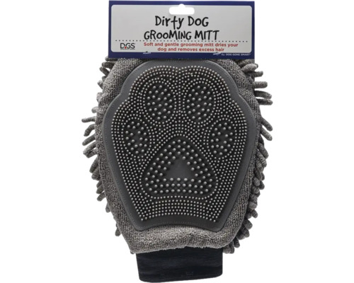 Dirty Dog Grooming Mitt für Hunde zur Fellpflege