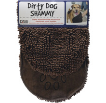 Handtuch Hund Dirty Dog Handtuch Shammy 80 x 35 cm braun Mikrofaser, Microfaser
