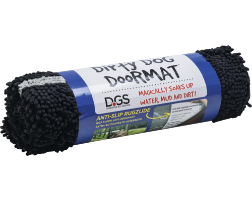 Dirty Dog Doormat, eine Schmutzfangmatte für Hunde