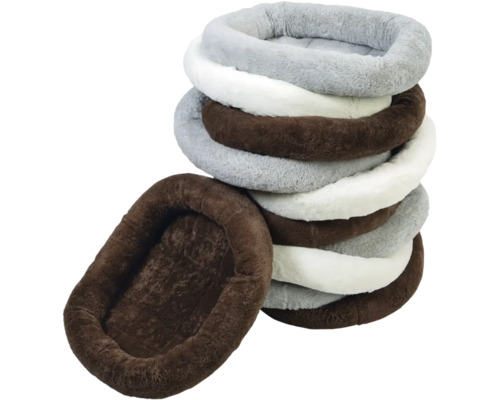 Stapel verschiedenfarbiger Tierbetten