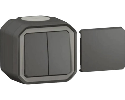 Schalter Legrand Plexo 55 anthrazit