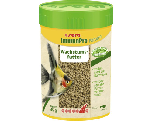 Granulatfutter sera ImmunPro Nature 100 ml Wachstumsfutter