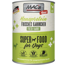 MAC''s Monoprotein Hundefutter mit frischem Kaninchen für ausgewachsene Hunde