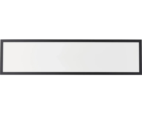 Whiteboard mit schwarzem Rahmen