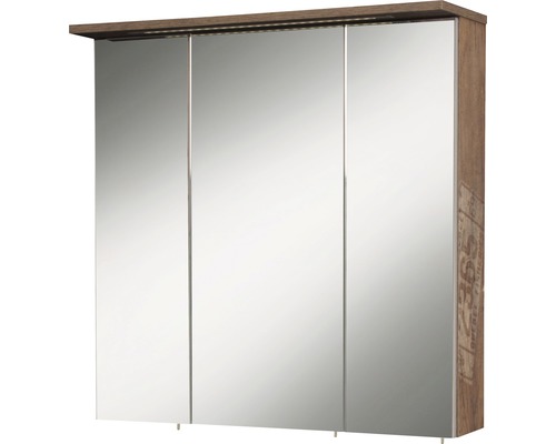Spiegelschrank Möbelpartner Profil16 HORNBACH | 16 70 x 72 eiche x cm