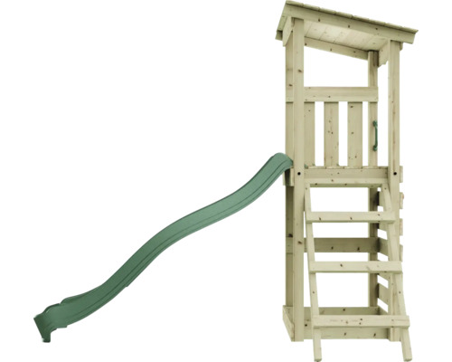 Spielturm mit Rutsche und Leiter für den Garten