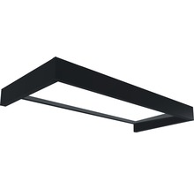 PALRAM-Canopia Rechteckvordach Sophia klar 2150x950x170 mm Alu Pulverbeschichte grau RAL 7016