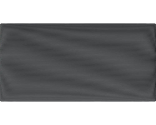 Graue Horizontaljalousie mit Lamellen