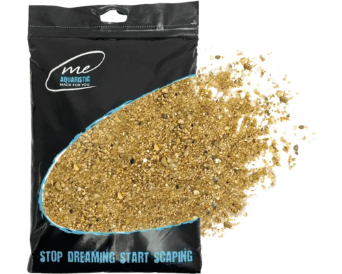 Aquariumsand Me Nature Me Nature Valley Sand, 0,1-4 mm 3 kg Aquascaping, Biotop Aquarium