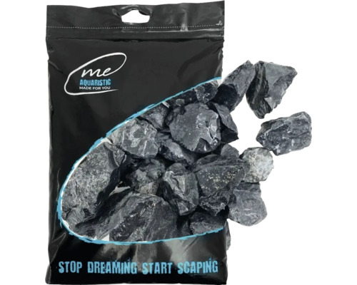 Aquariumdekoration Me Nature Me Nature Nano Detail Dark Stone 3 kg Aquascaping, Biotop Aquarium