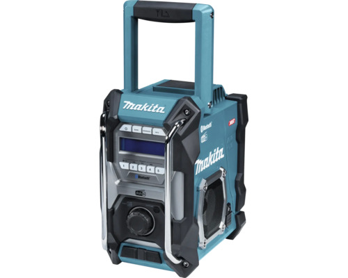 Makita Baustellenradio mit Bluetooth Funktion und Tragegriff