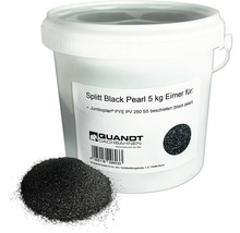 Splitt Black Pearl 5 Kilogramm im Eimer für Dacharbeiten
